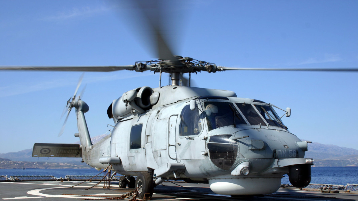 Αεροδιακομιδή ασθενούς με ελικόπτερο του Πολεμικού Ναυτικού 